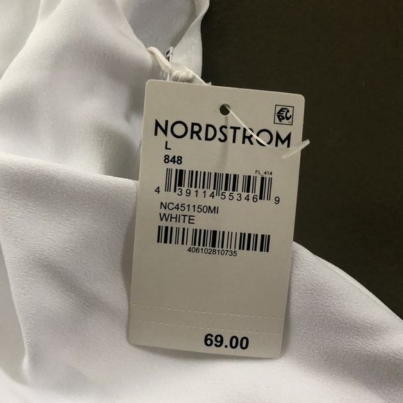 Nordstrom Sleeveless White Blouse - Picture 3 of 5